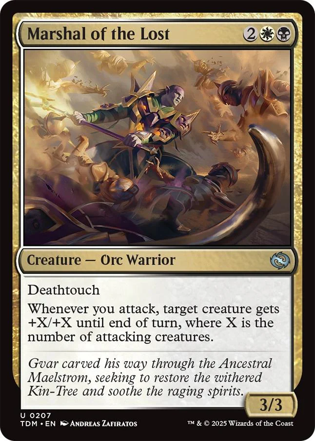 Marshal of the Lost [207] [Tarkir: Dragonstorm] [Non-Foil]