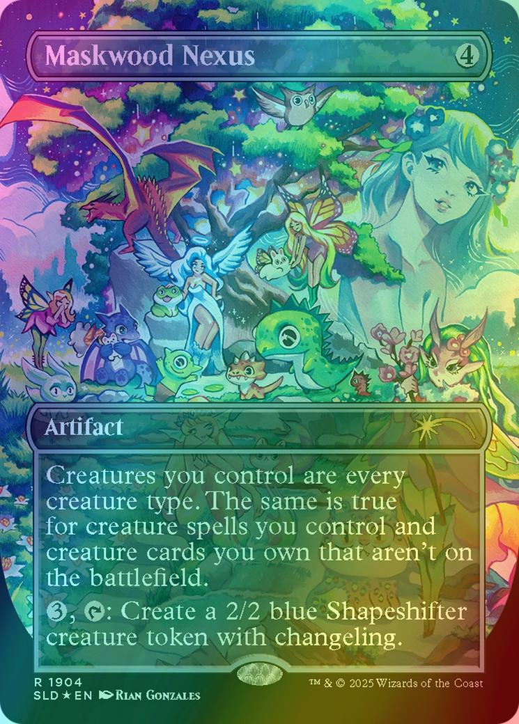 Maskwood Nexus [1904] [Borderless] [Everyone's Invited] [Secret Lair Drop] [Foil]