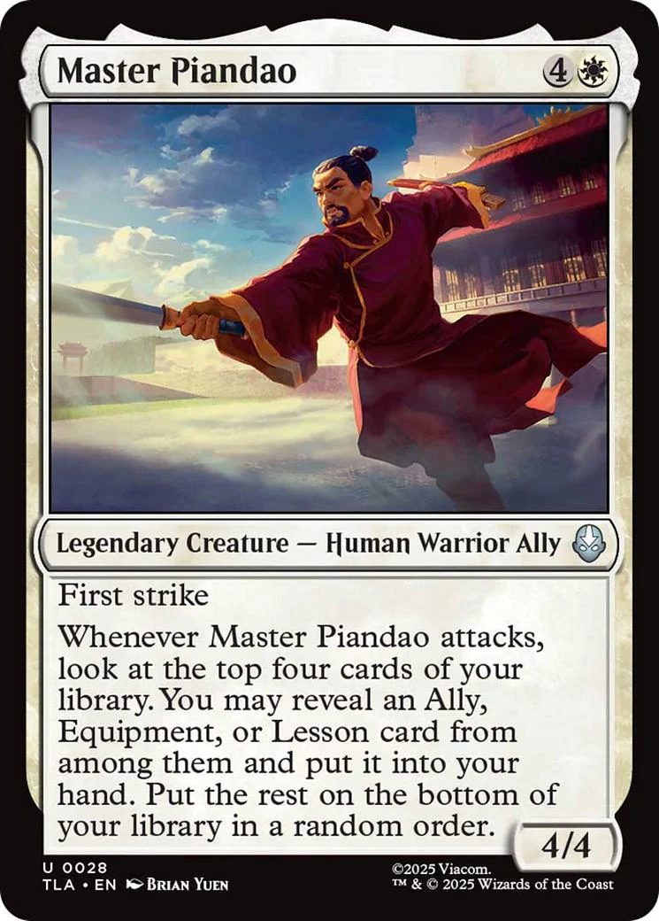 Master Piandao [28] [Avatar: The Last Airbender] [Non-Foil]