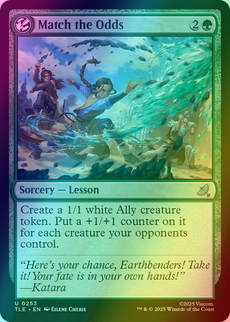 Match the Odds [253] [Avatar: The Last Airbender Eternal] [Foil]
