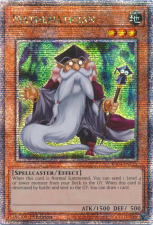 Mathematician - RA04-EN223 - Quarter Century Secret Rare - 1st Edition