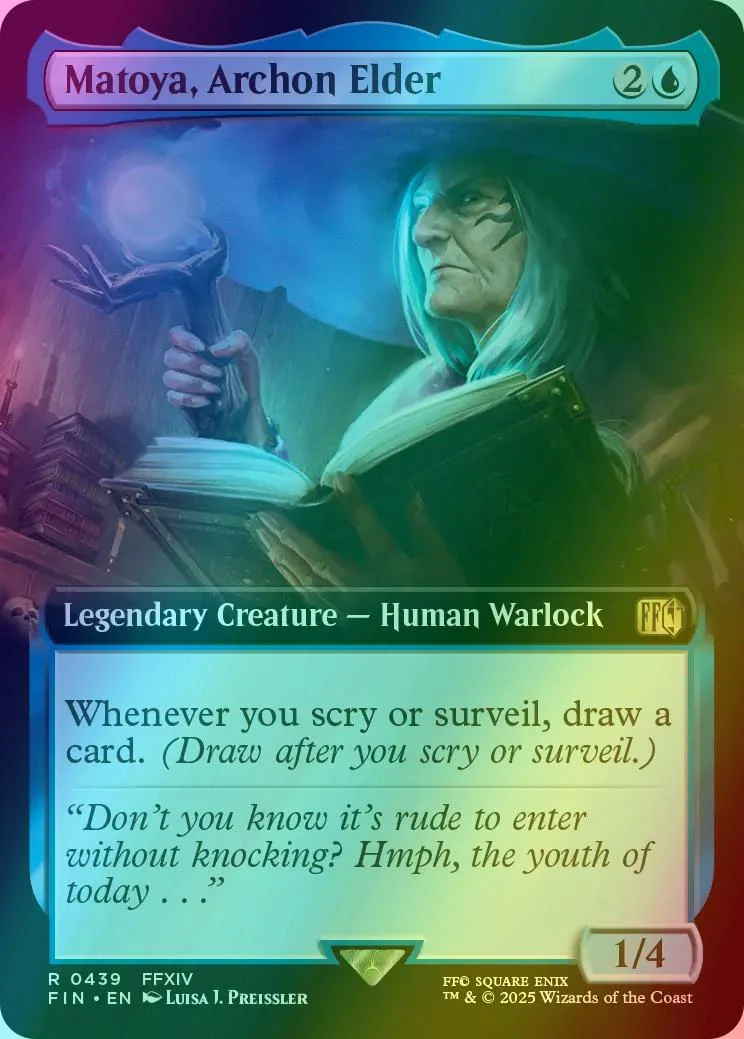 Matoya, Archon Elder [439] [Extended Art] [FINAL FANTASY] [Foil]