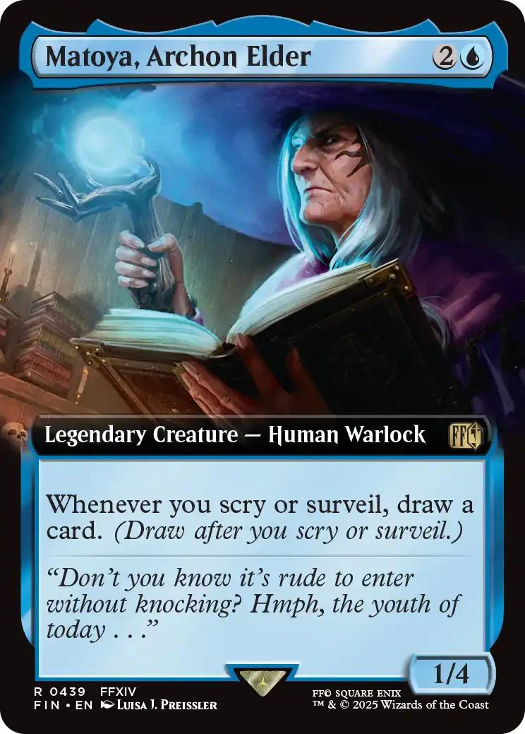 Matoya, Archon Elder [439] [Extended Art] [FINAL FANTASY] [Non-Foil]