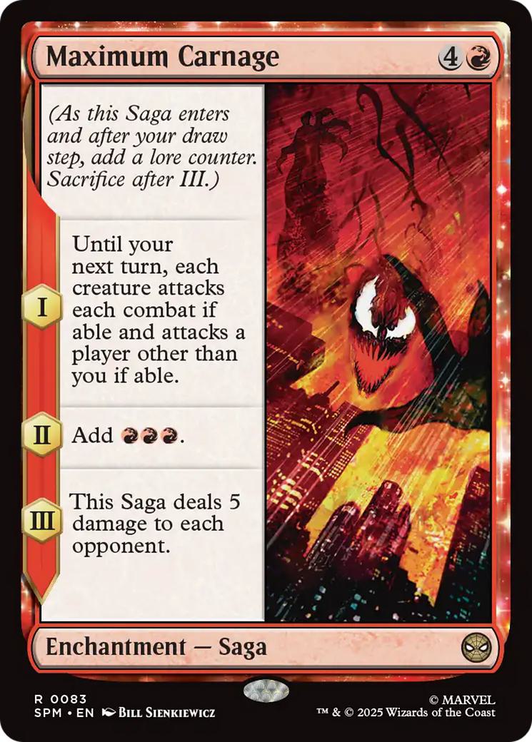 Maximum Carnage [83] [Marvel's Spider-Man] [Non-Foil]
