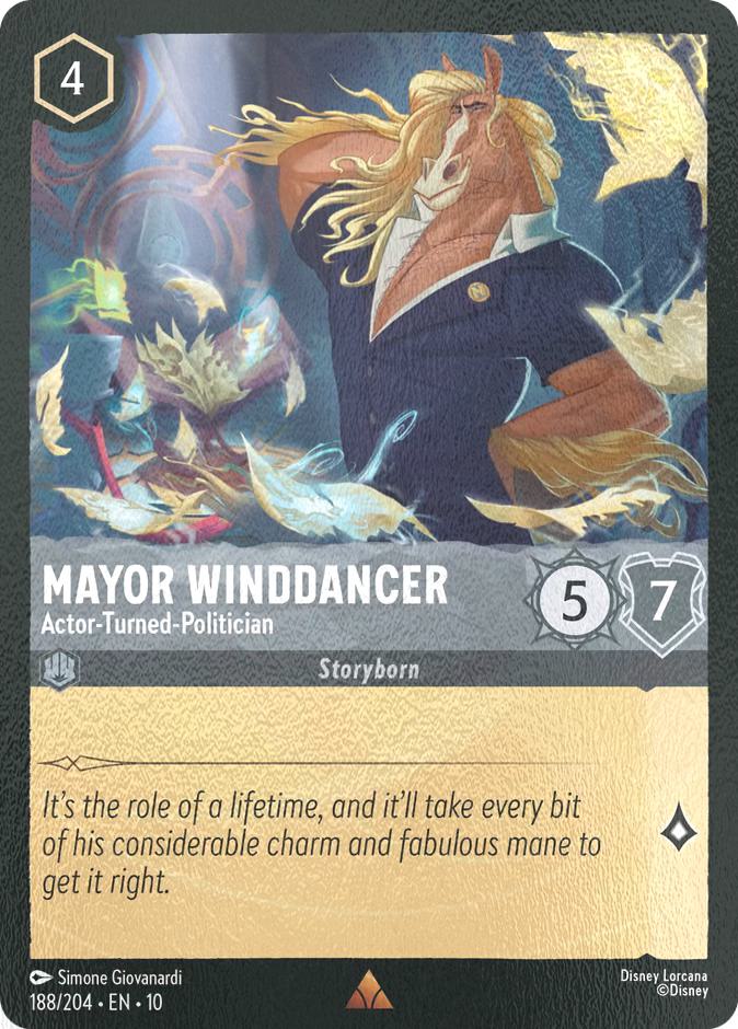 Mayor Winddancer - Actor-Turned-Politician - 188/204 [Whispers in the Well] [Cold Foil]