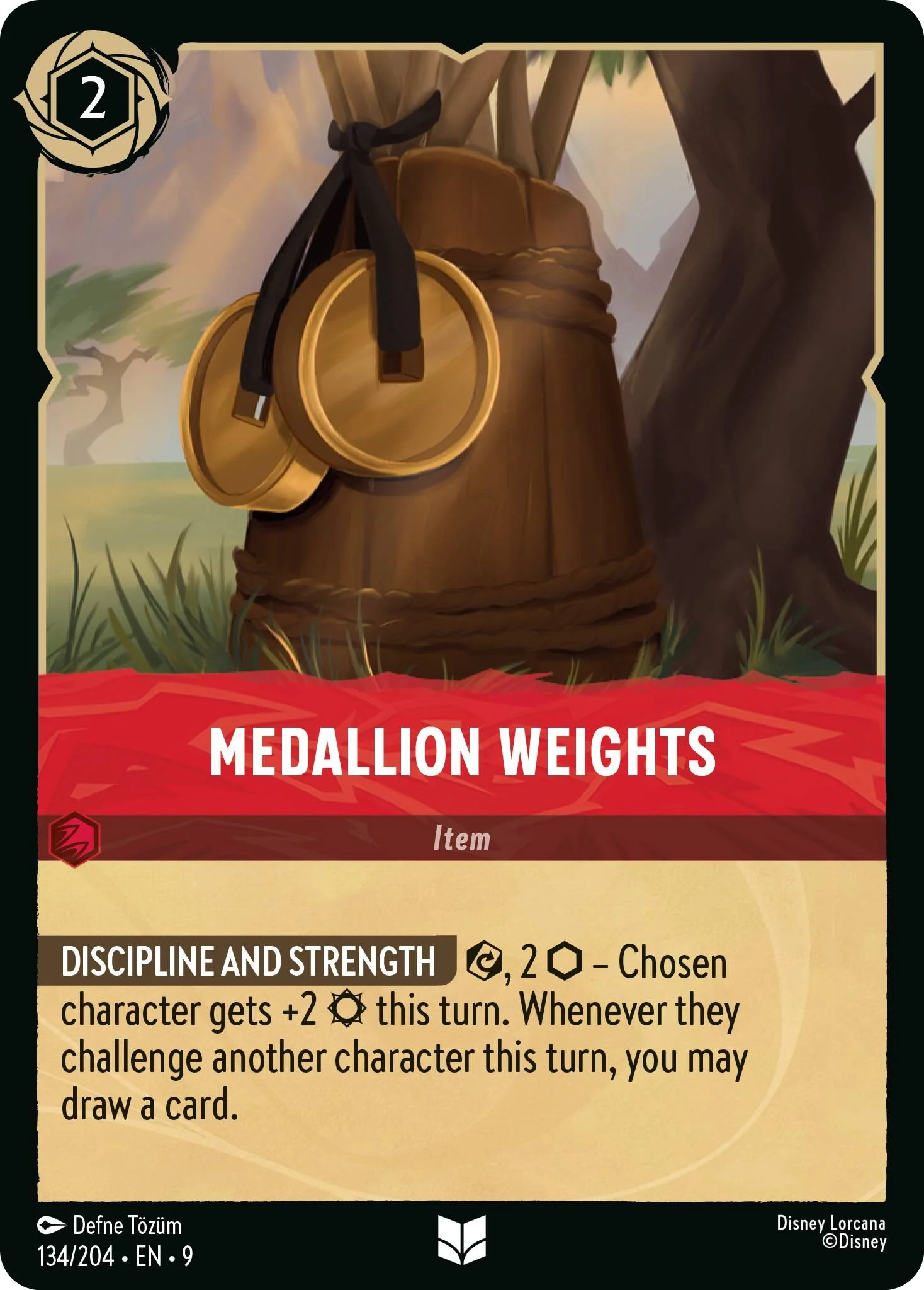 Medallion Weights - 134/204 [Fabled] [Non-Foil]