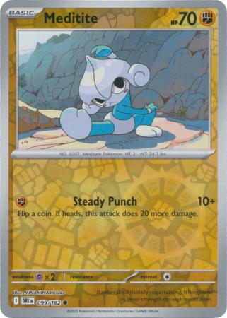 Meditite - 099/182 - Common [sv10-099] [Reverse Holo]