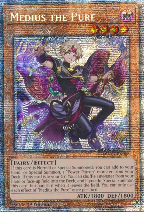 Medius the Pure - DUAD-EN008 - Starlight Rare - 1st Edition
