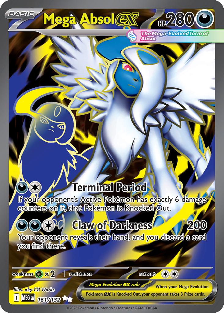 Mega Absol ex - 161/132 - Ultra Rare [me01-161] [Ultra]