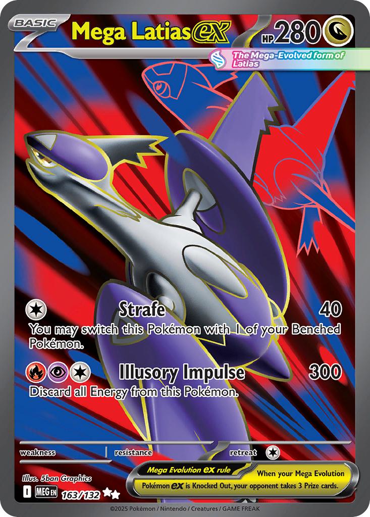 Mega Latias ex - 163/132 - Ultra Rare [me01-163] [Ultra]
