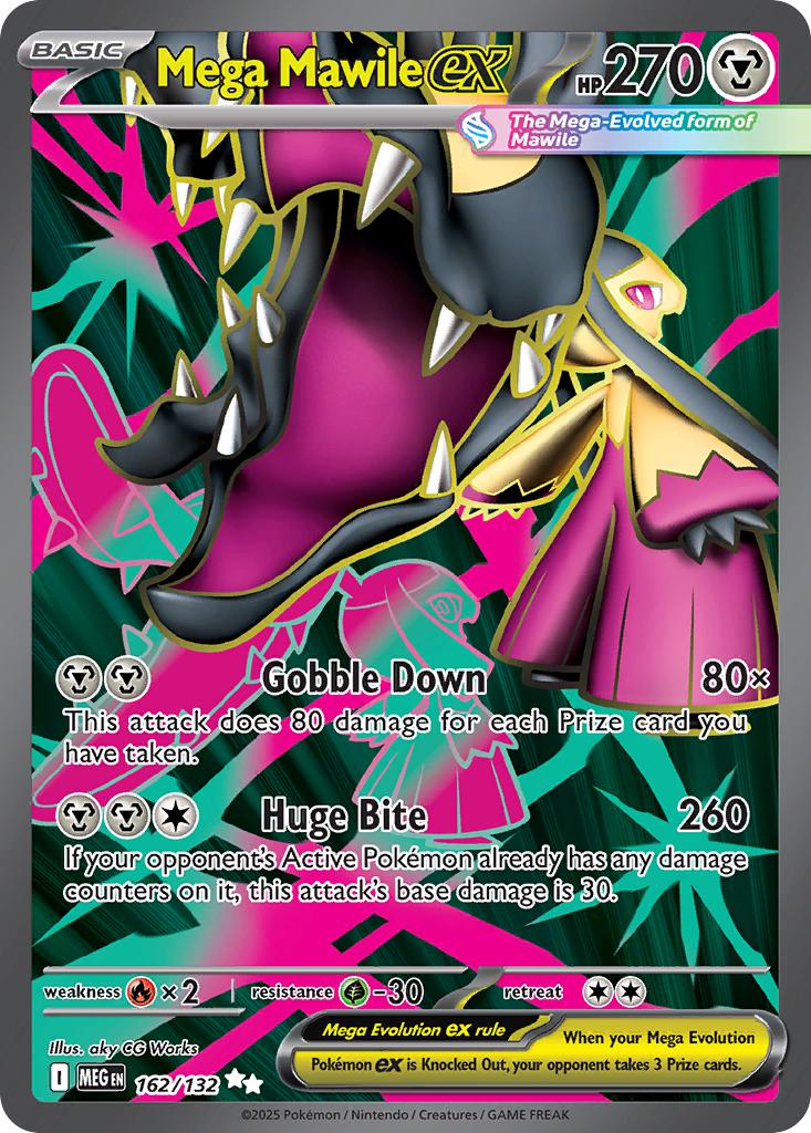 Mega Mawile ex - 162/132 - Ultra Rare [me01-162] [Ultra]