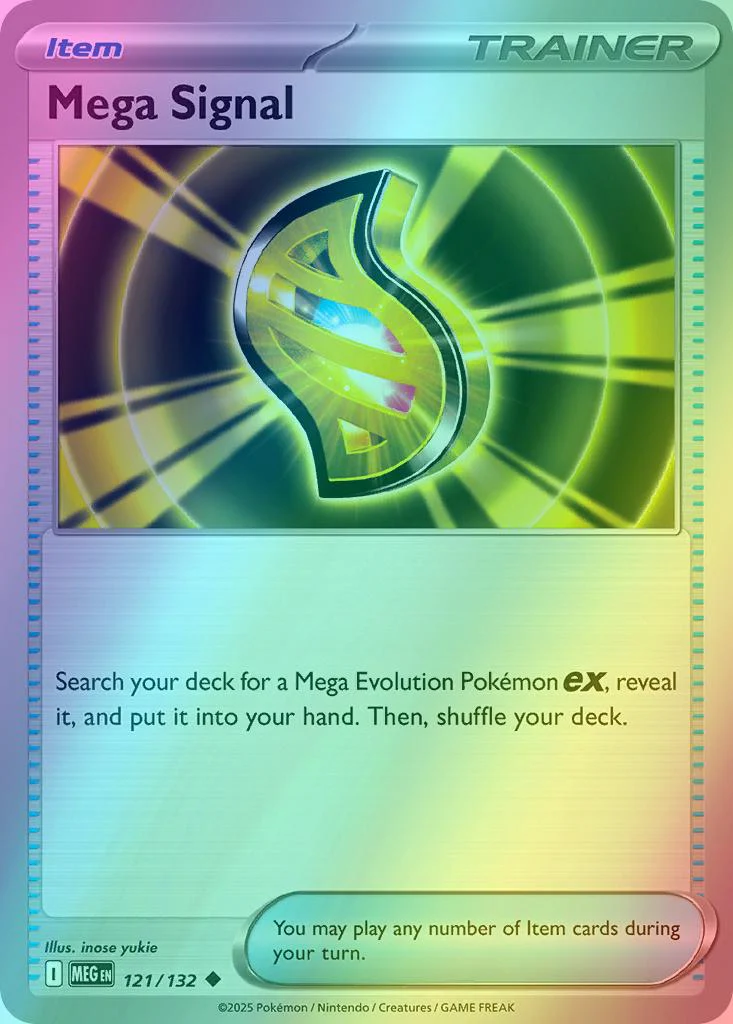 Mega Signal - 121/132 - Uncommon [me01-121] [Reverse Holo]