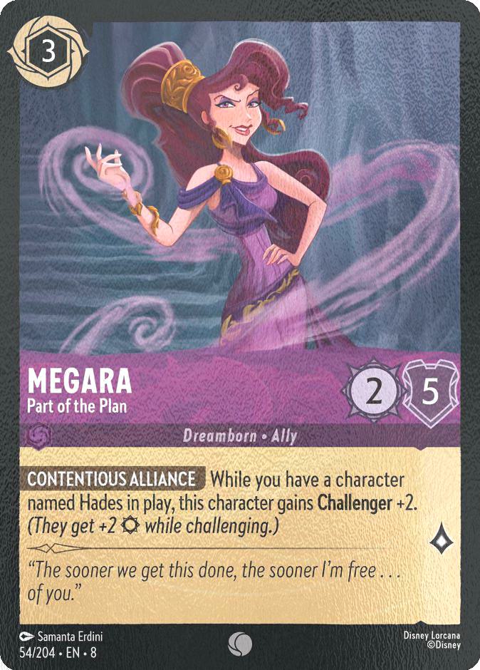 Megara - Part of the Plan - 54/204 [Reign of Jafar] [Cold Foil]