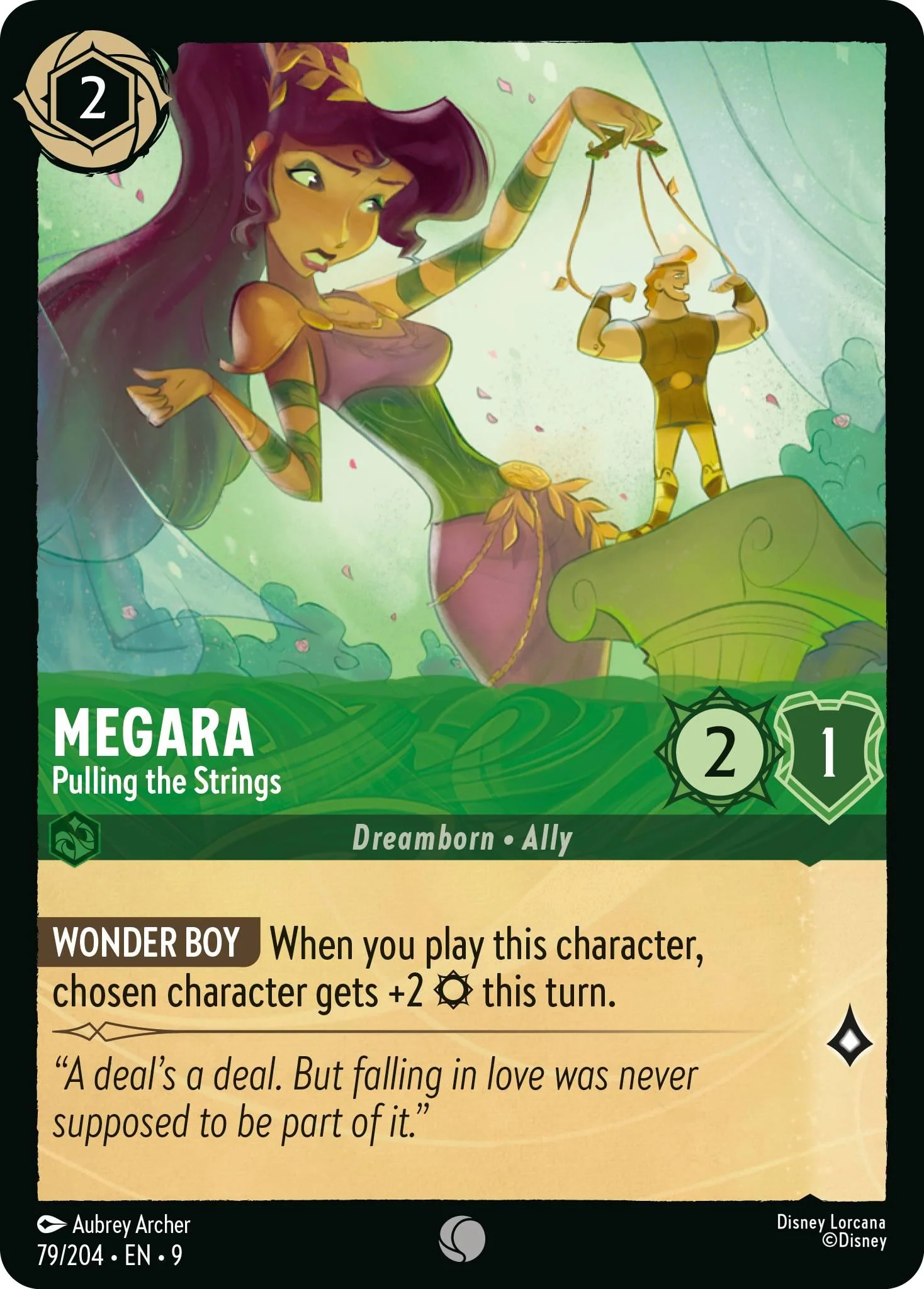 Megara - Pulling the Strings - 79/204 [Fabled] [Non-Foil]