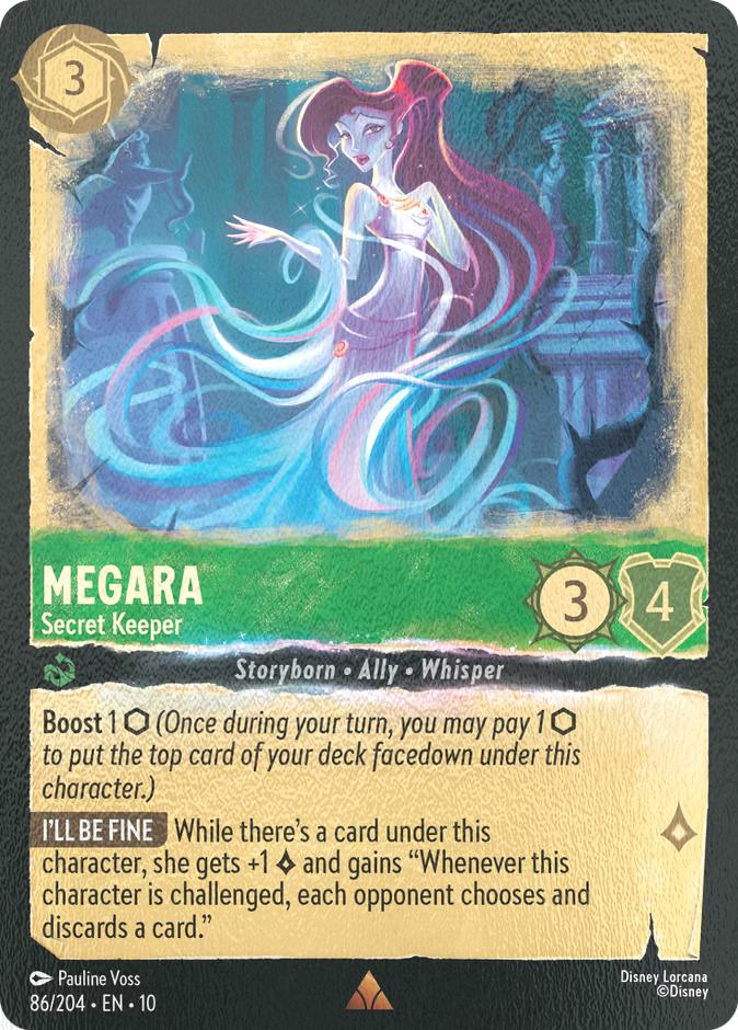 Megara - Secret Keeper - 86/204 [Whispers in the Well] [Cold Foil]