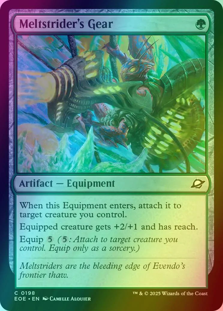 Meltstrider's Gear [198] [Edge of Eternities] [Foil]