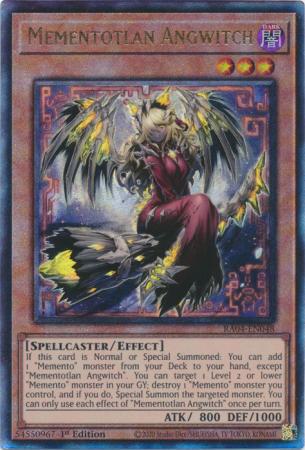 Mementotlan Angwitch - RA04-EN048 - Ultimate Rare - 1st Edition