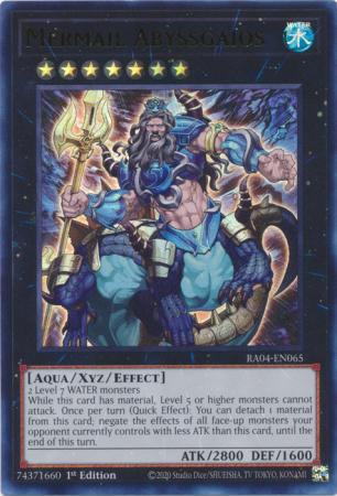 Mermail Abyssgaios - RA04-EN065 - Ultra Rare - 1st Edition