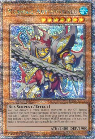 Mermail Abyssmegalo - RA04-EN191 - Quarter Century Secret Rare - 1st Edition