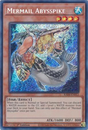 Mermail Abysspike - RA04-EN012 - Secret Rare - 1st Edition