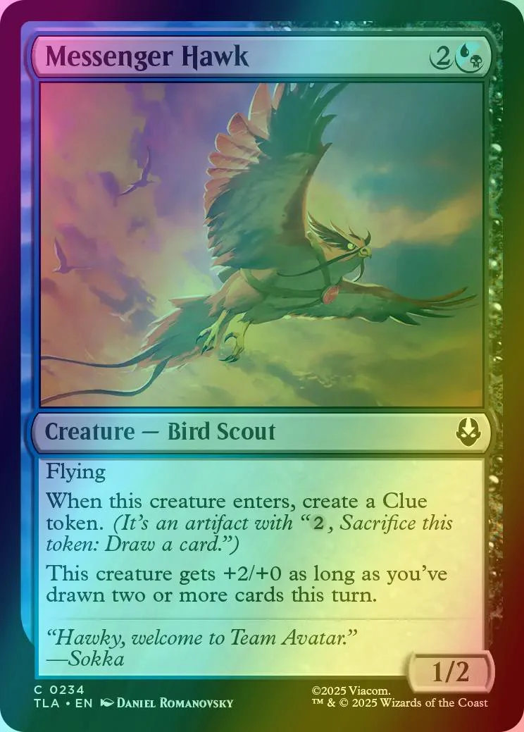 Messenger Hawk [234] [Avatar: The Last Airbender] [Foil]