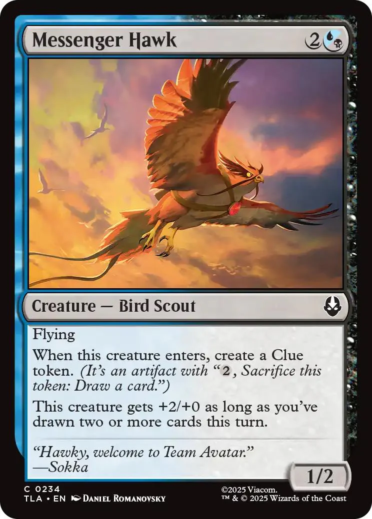 Messenger Hawk [234] [Avatar: The Last Airbender] [Non-Foil]