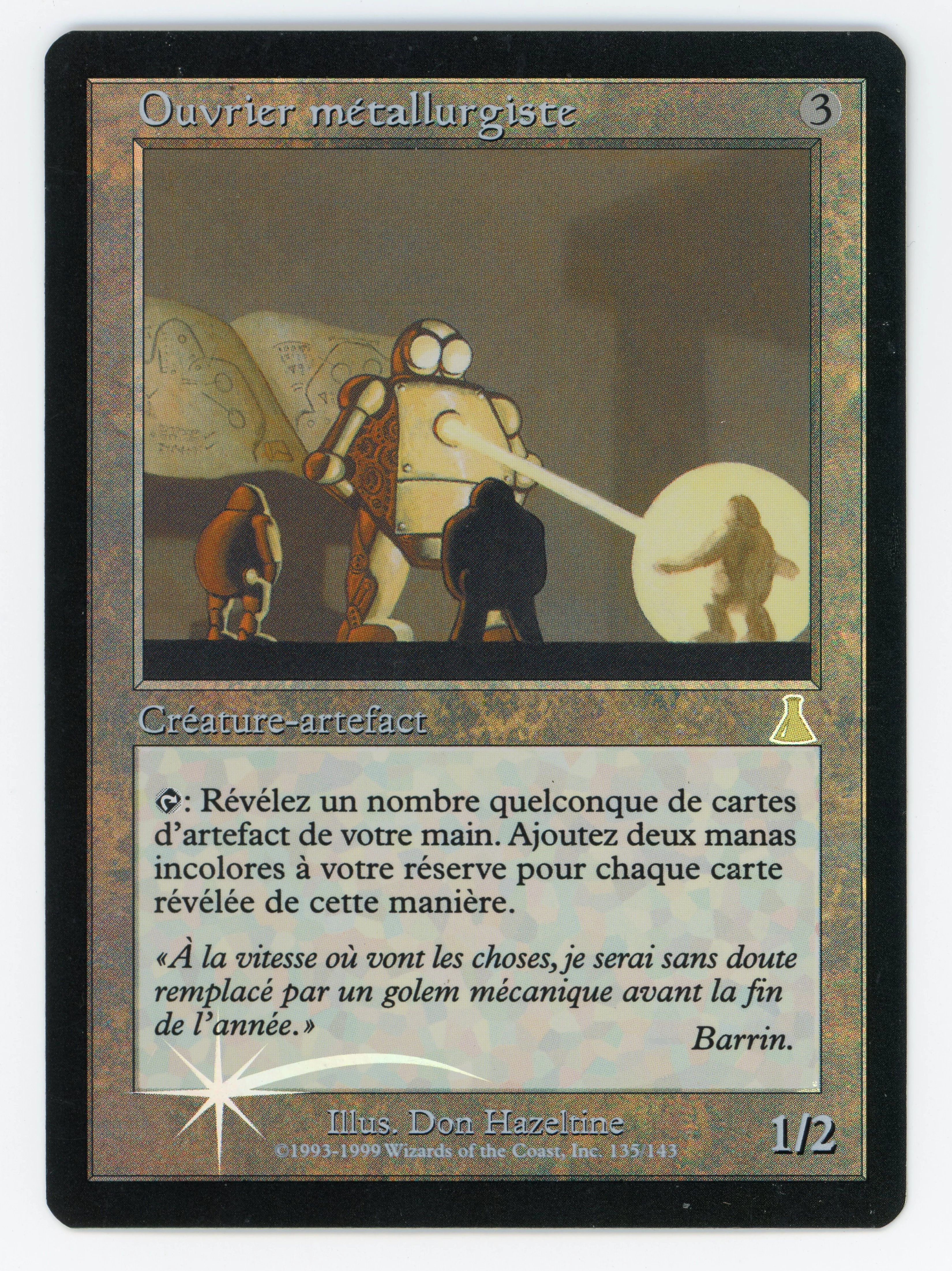 Metalworker - French - Foil - Scan 15125