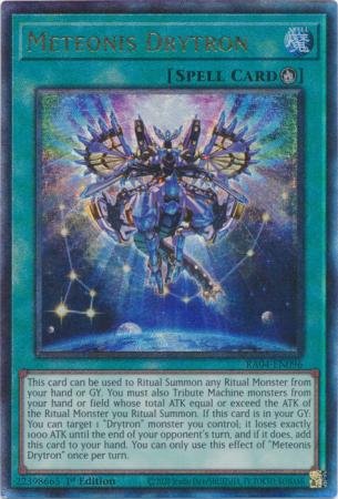 Meteonis Drytron - RA04-EN096 - Ultimate Rare - 1st Edition