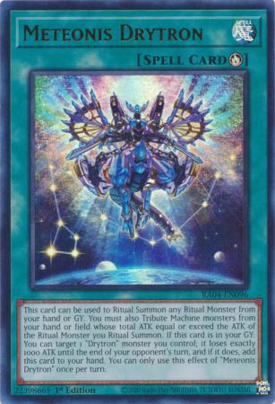 Meteonis Drytron - RA04-EN096 - Ultra Rare - 1st Edition