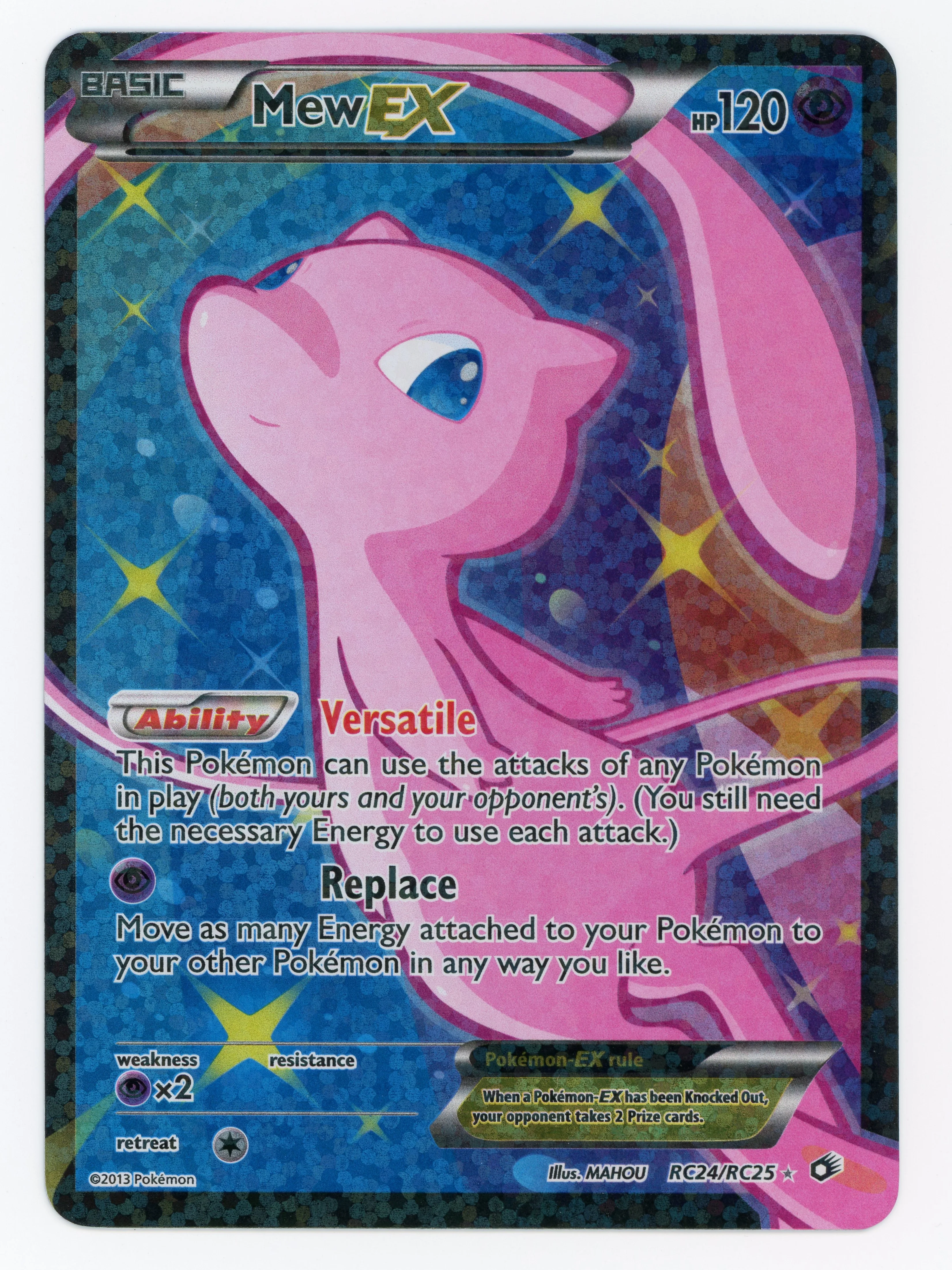 Mew-EX - RC24/RC25 - Rare Ultra - Ultra Rare - Scan 14328