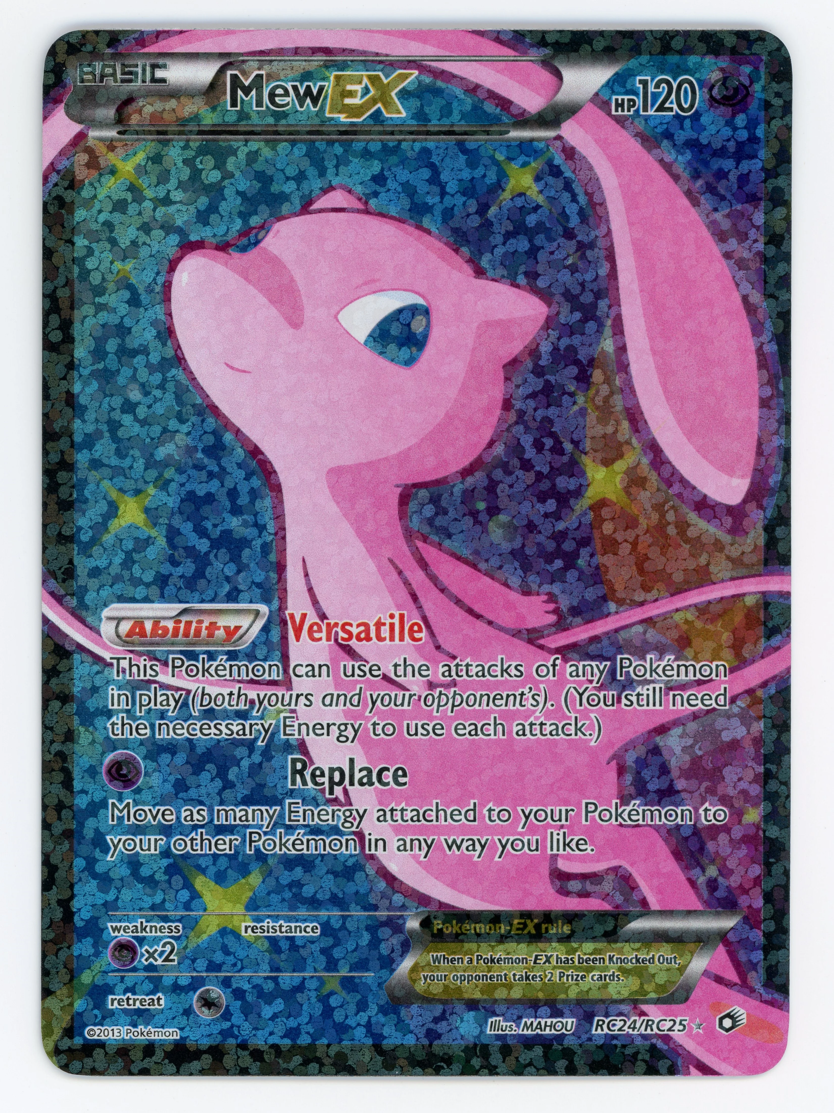 Mew-EX - RC24/RC25 - Rare Ultra - Ultra Rare - Scan 15138