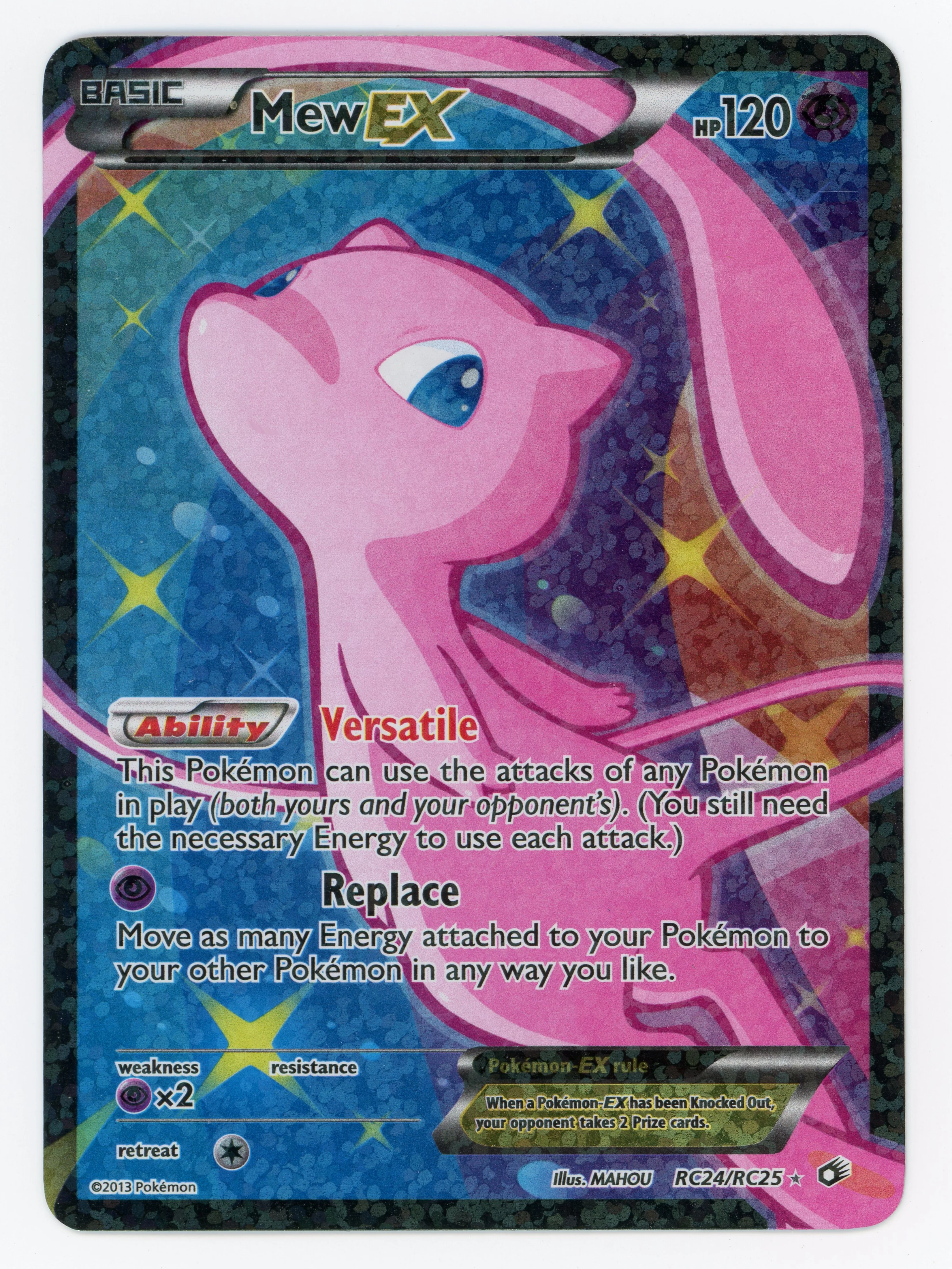 Mew-EX - RC24/RC25 - Rare Ultra - Ultra Rare - Scan 15143