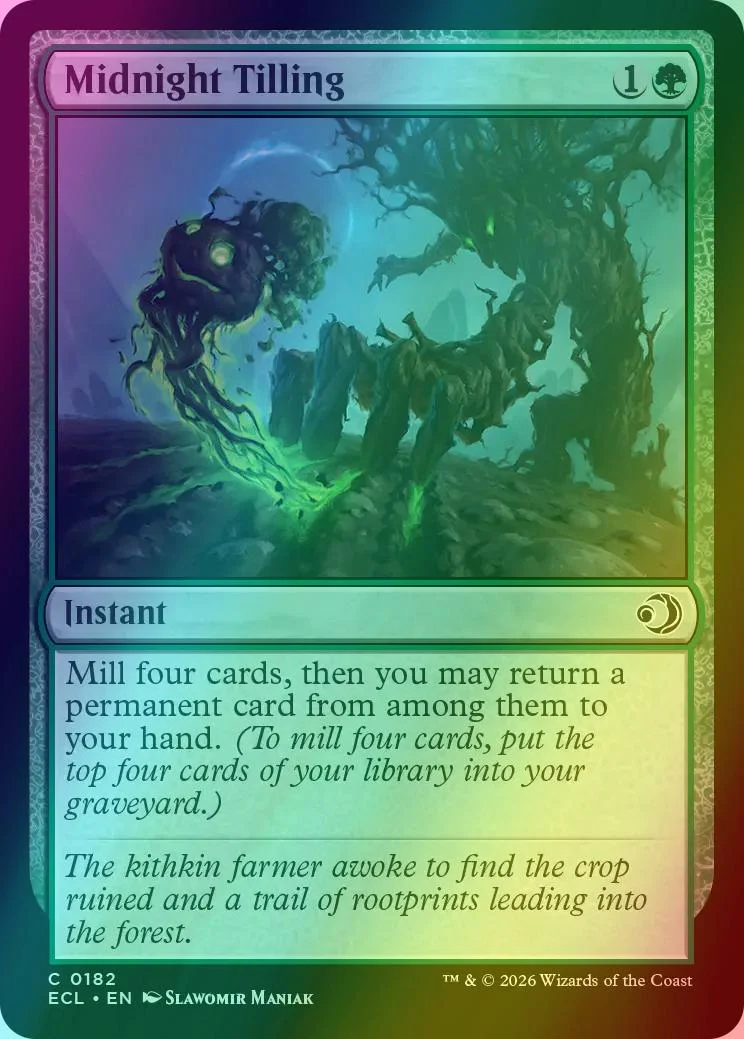 Midnight Tilling [182] [Lorwyn Eclipsed] [Foil]