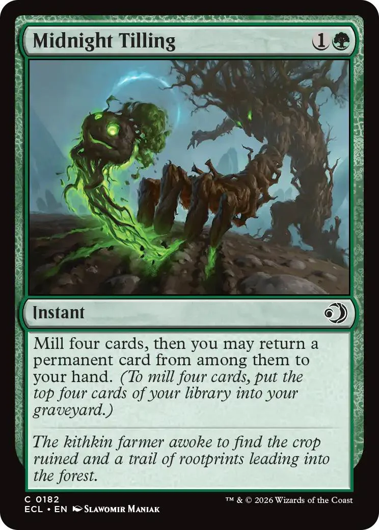 Midnight Tilling [182] [Lorwyn Eclipsed] [Non-Foil]