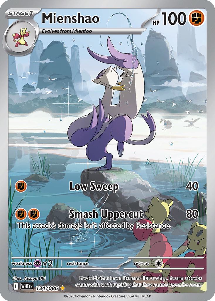 Mienshao - 134/086 - Illustration Rare [sv105w-134] [Ultra]