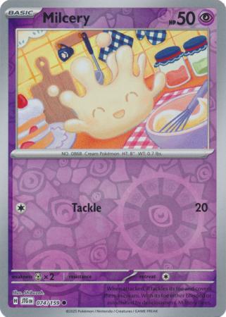 Milcery - 074/159 - Common [sv09-074] [Reverse Holo]