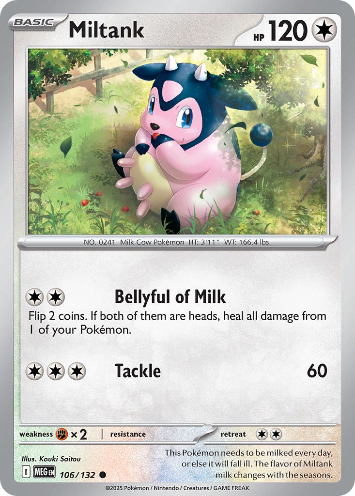Miltank - 106/132 - Common [me01-106] [Non-Holo]