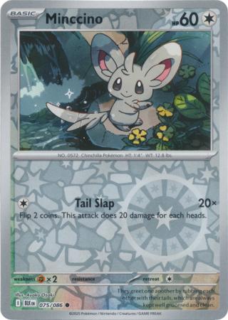 Minccino - 075/086 - Common [sv105b-075] [Reverse Holo]