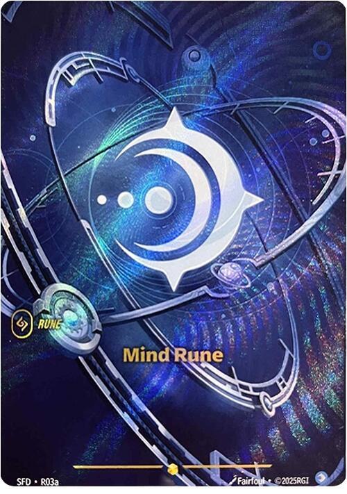 Mind Rune (Alternate Art) - R03a [Spiritforged] [Foil]