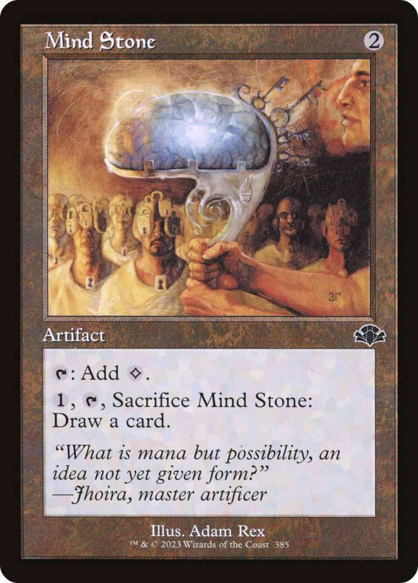Mind Stone [385] [Retro Frame] [Dominaria Remastered] [Non-Foil]