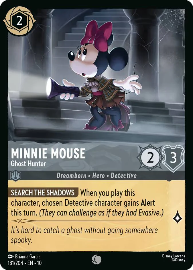 Minnie Mouse - Ghost Hunter - 181/204 [Whispers in the Well] [Non-Foil]
