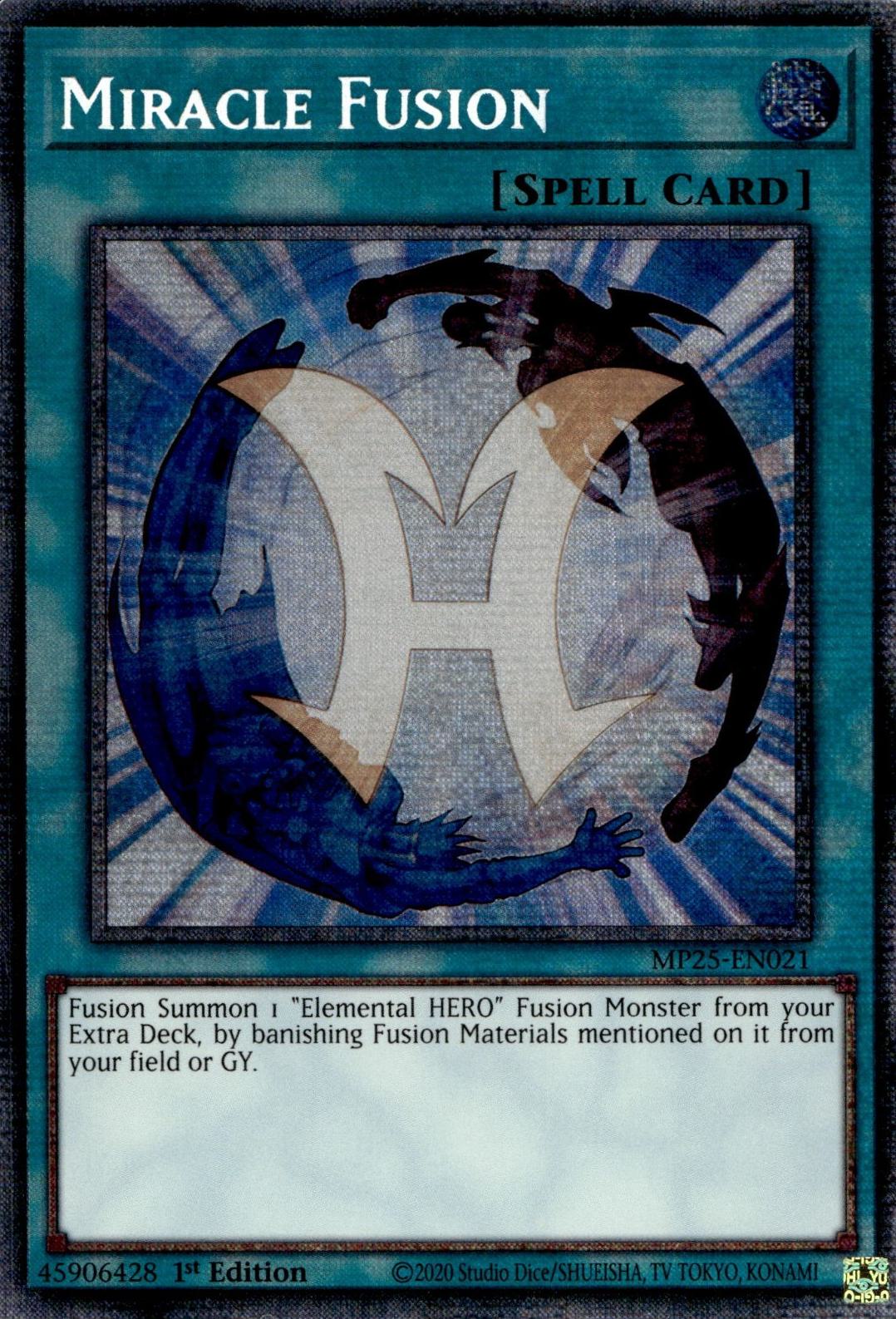 Miracle Fusion - MP25-EN021 - Starlight Rare - 1st Edition