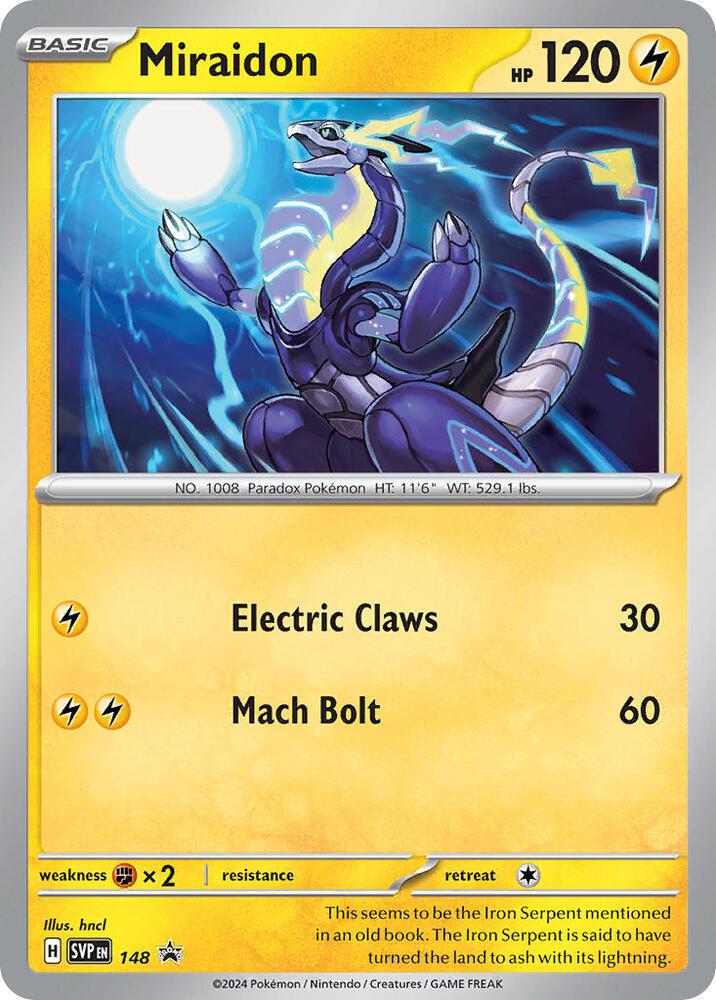 Miraidon - 148 - Promo [svp-148] [Holo]