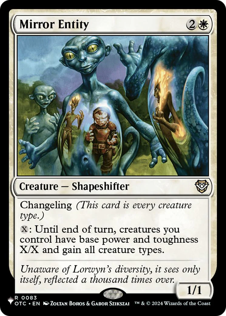 Mirror Entity [OTC-83] [The List] [Non-Foil]
