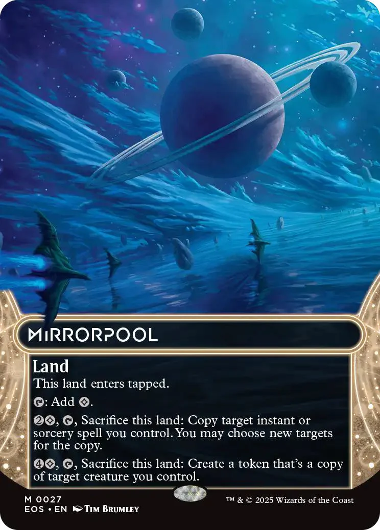 Mirrorpool [27] [Borderless] [Edge of Eternities: Stellar Sights] [Non-Foil]