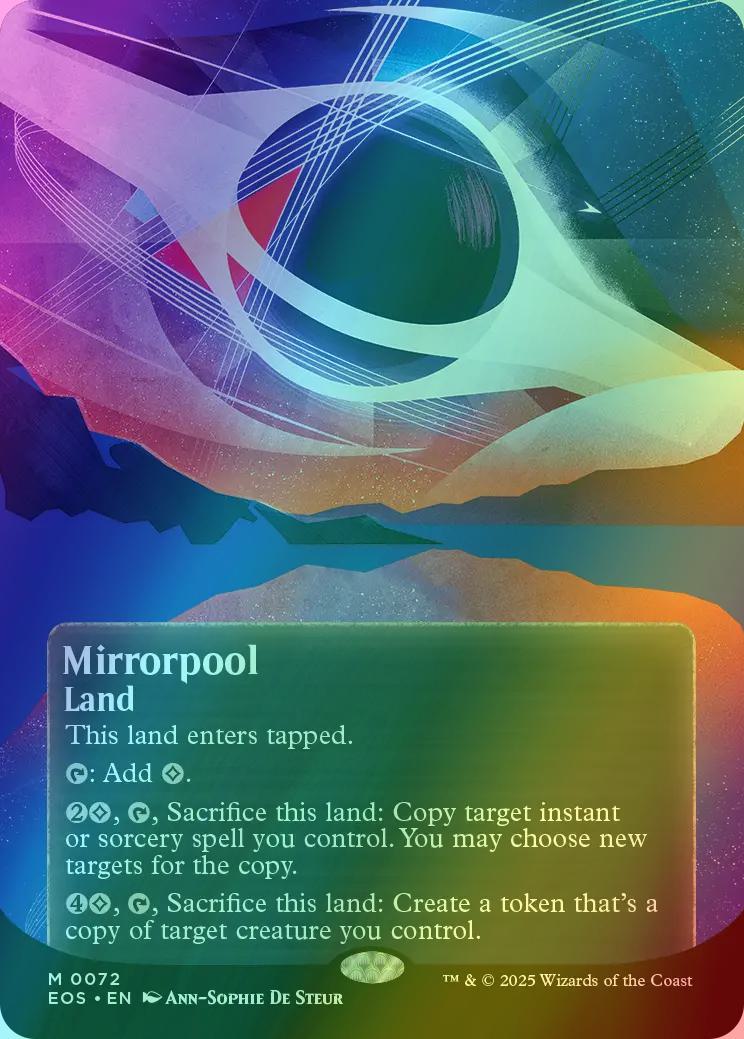 Mirrorpool [72] [Borderless] [Poster] [Edge of Eternities: Stellar Sights] [Foil]