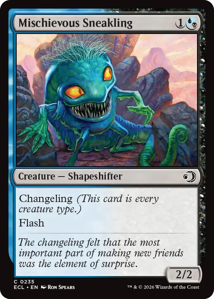 Mischievous Sneakling [235] [Lorwyn Eclipsed] [Non-Foil]