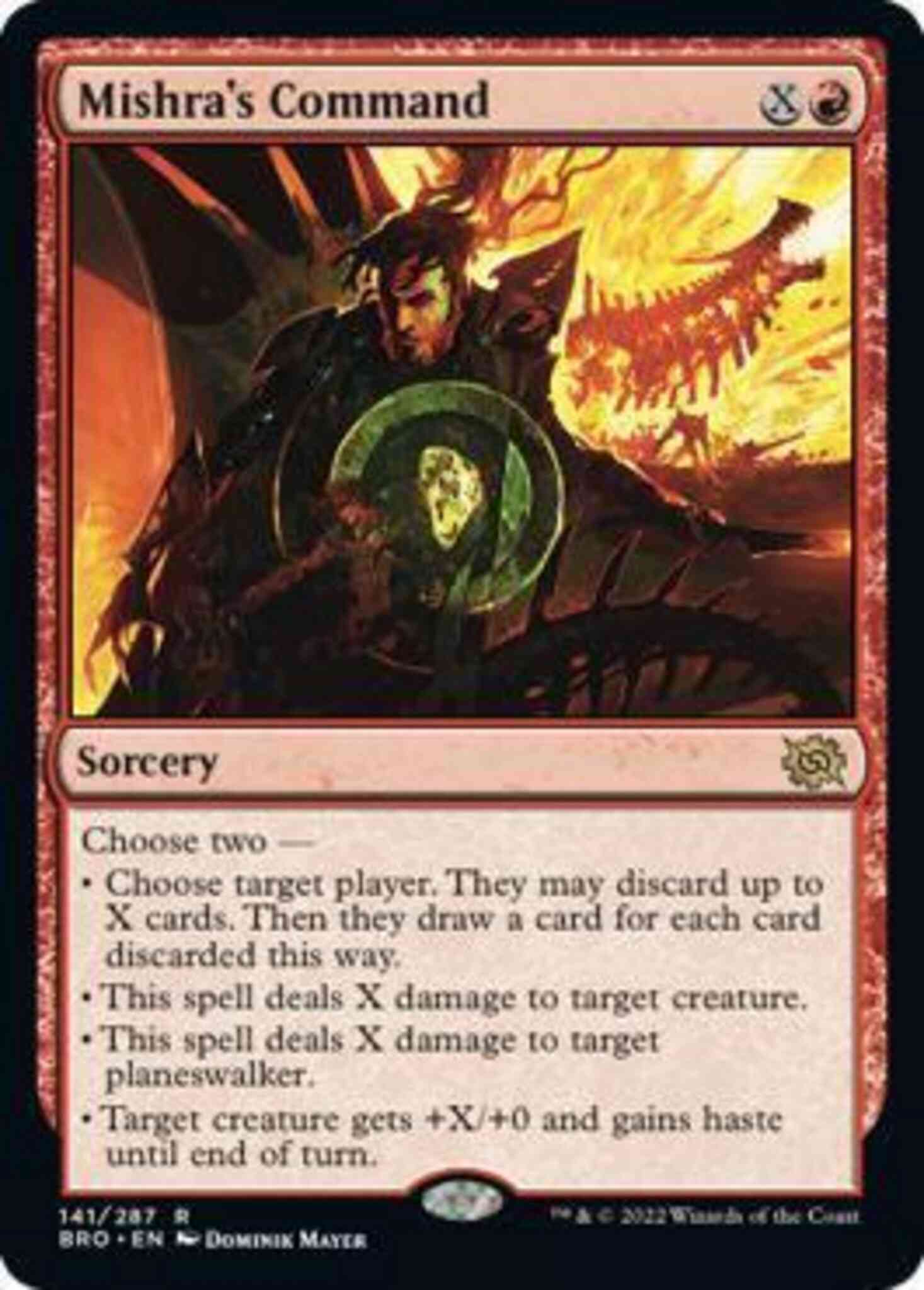 Mishra's Command [141] [The Brothers' War] [Non-Foil]