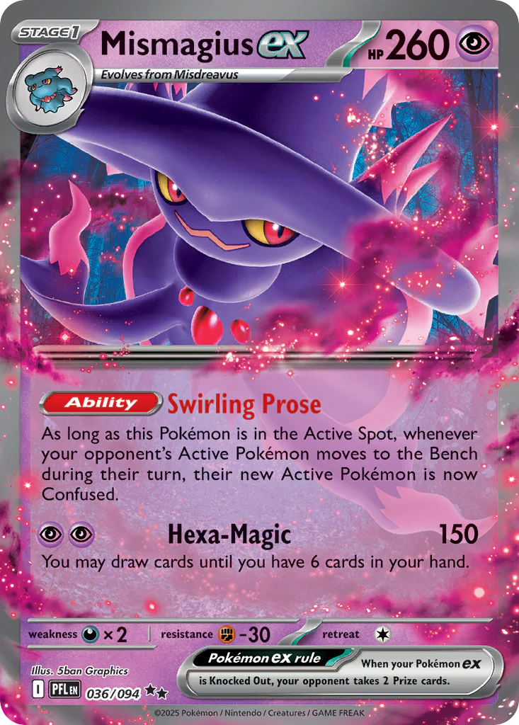 Mismagius ex - 036/094 - Double Rare [me02-036] [Ultra]