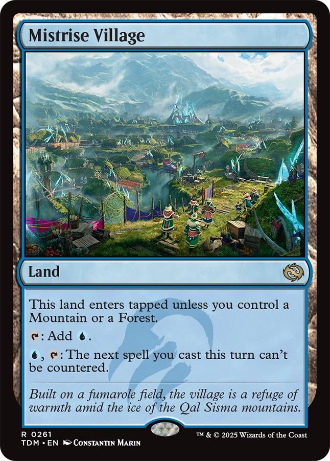 Mistrise Village [261] [Tarkir: Dragonstorm] [Non-Foil]